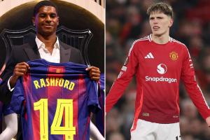 祝贺拉什福德转会巴萨,加纳乔遭曼联球迷怒批:你俩一起滚吧