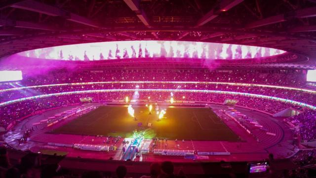 开云登录入口地址-周末的东京国立球场:50994人围观1500发烟花齐射