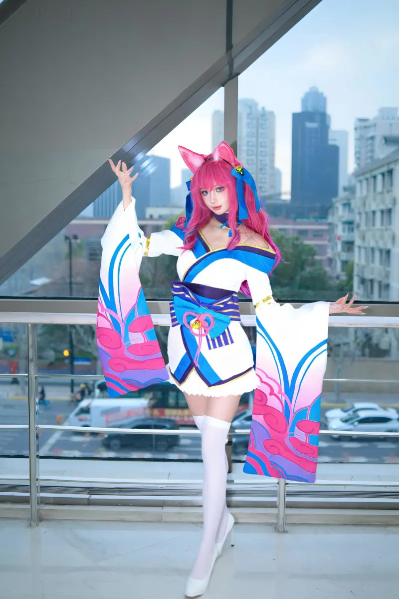 开云体育注册入口-阿狸cos：晚上好，国服自定义对线阿狸