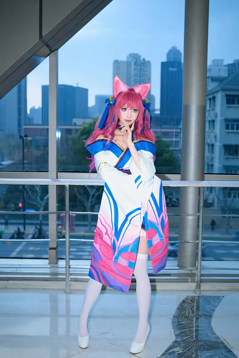 开云体育注册入口-阿狸cos：晚上好，国服自定义对线阿狸