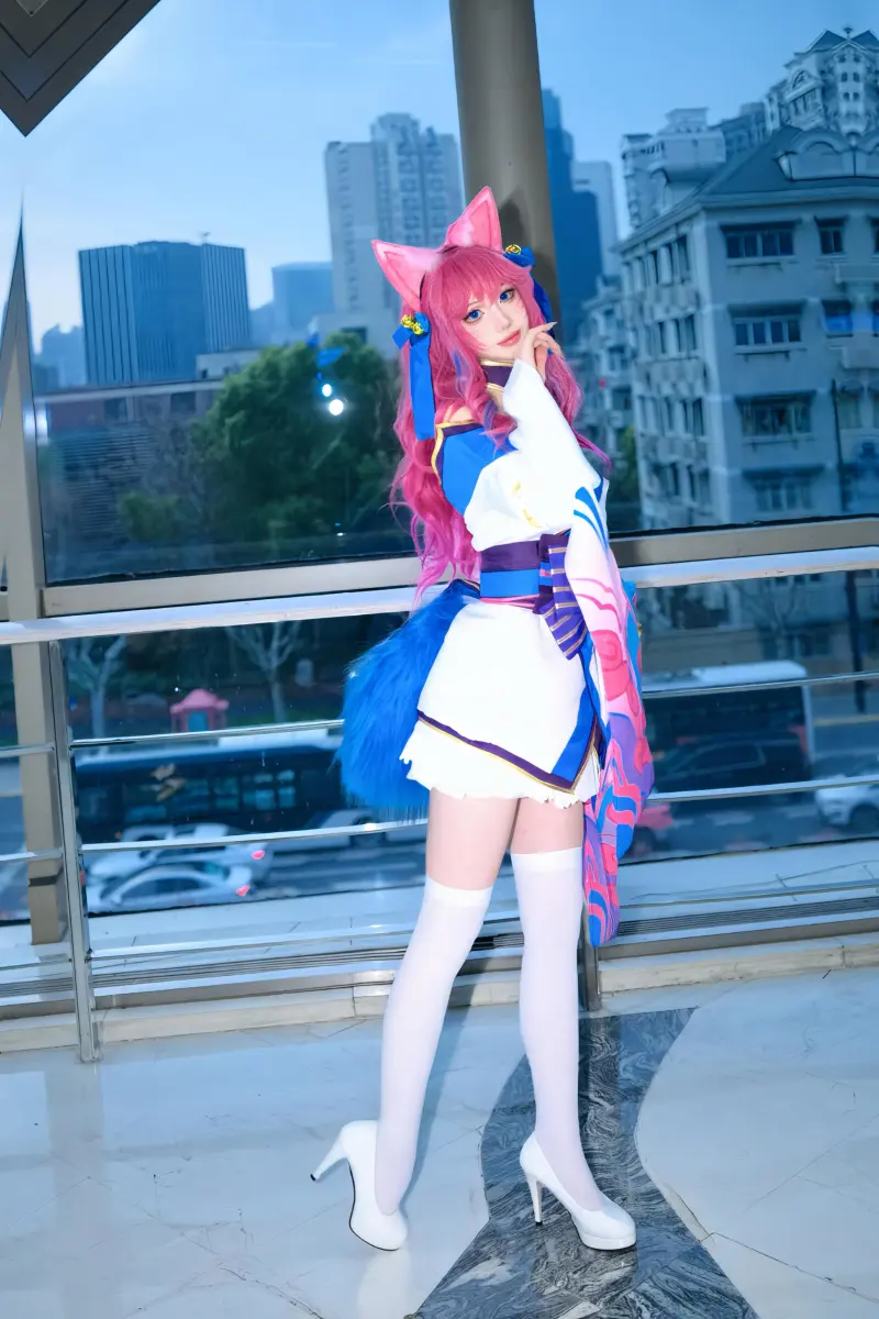开云体育注册入口-阿狸cos：晚上好，国服自定义对线阿狸