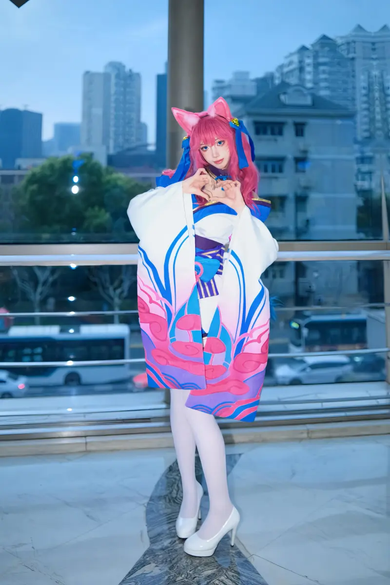 开云体育注册入口-阿狸cos：晚上好，国服自定义对线阿狸