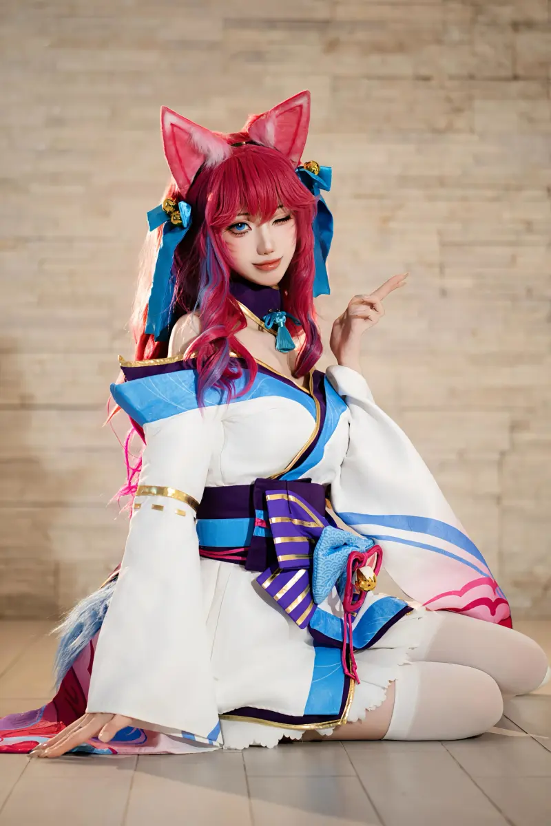 开云体育注册入口-阿狸cos：晚上好，国服自定义对线阿狸